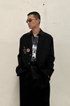 Walter Van BeirendonCK Star Shirt AW22-23 6004 Black